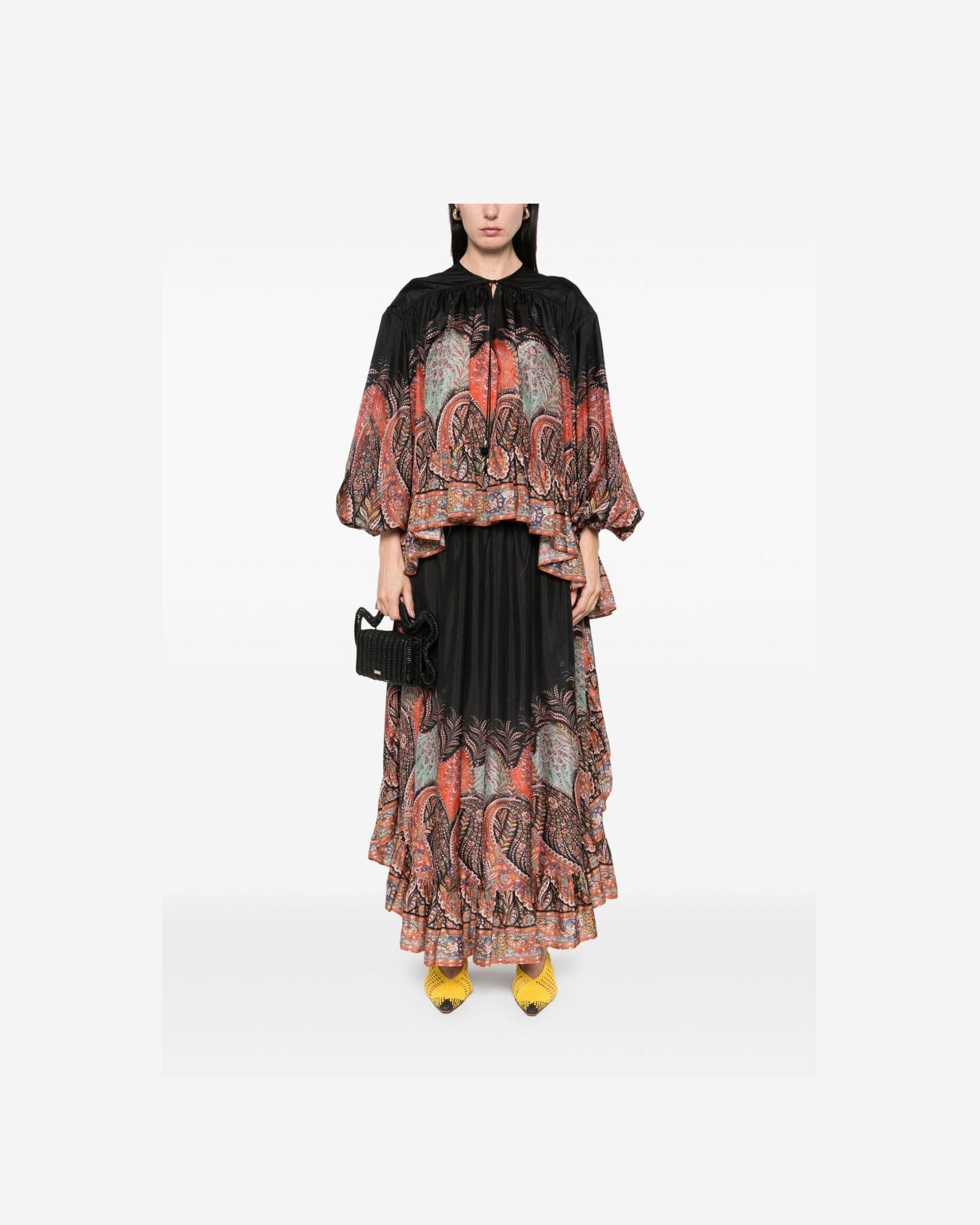 Zimmermann Black Shirt Glam Steals