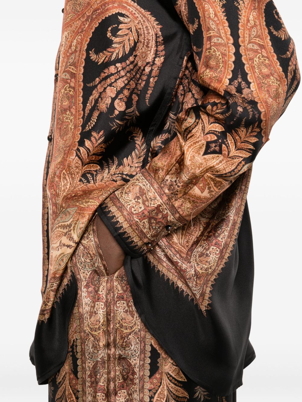 Zimmermann Black Shirt Glam Steals