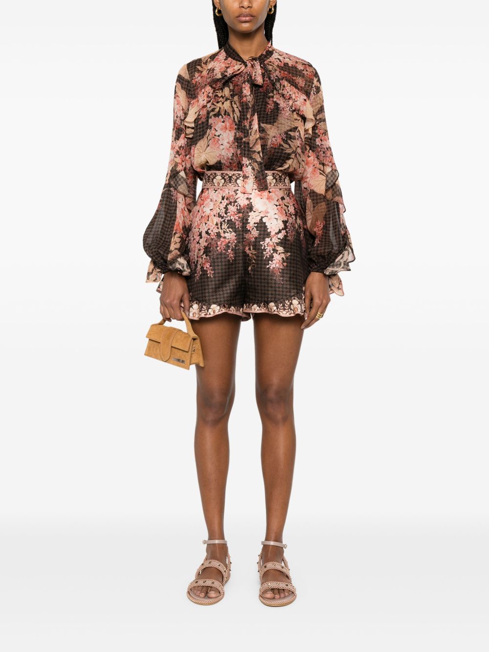 Zimmermann Black Shorts Glam Steals