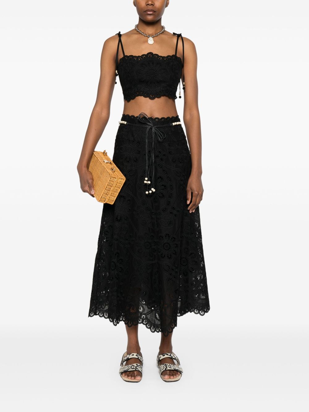 Zimmermann Black Skirt Glam Steals