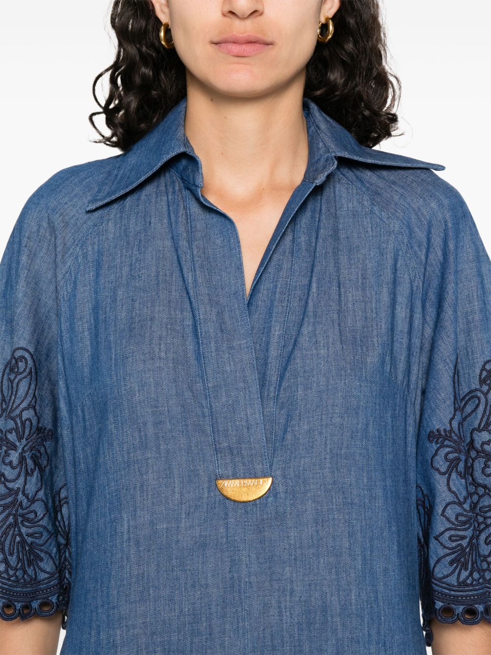 Zimmermann Blue Dress Glam Steals