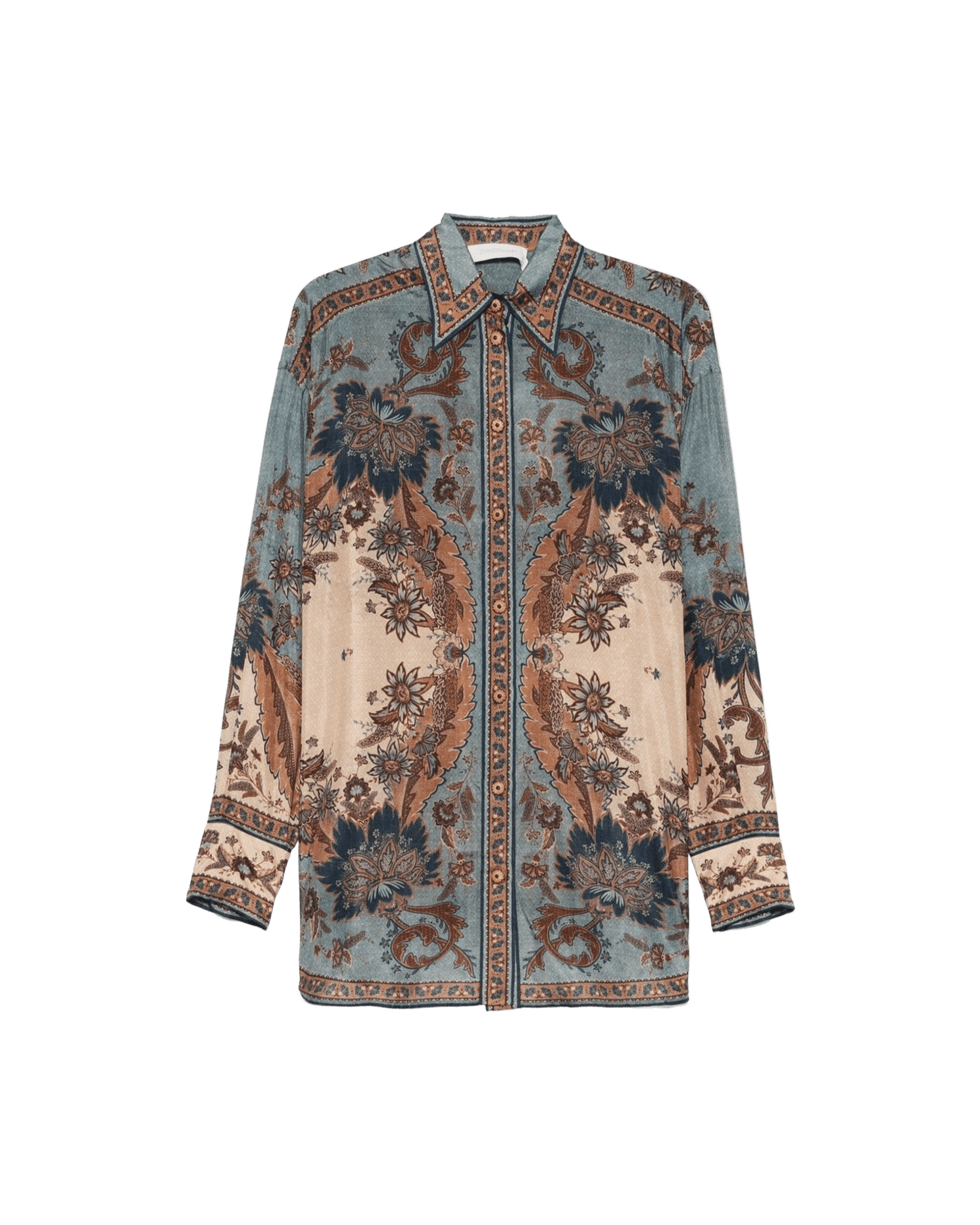 Zimmermann Blue Shirt Glam Steals
