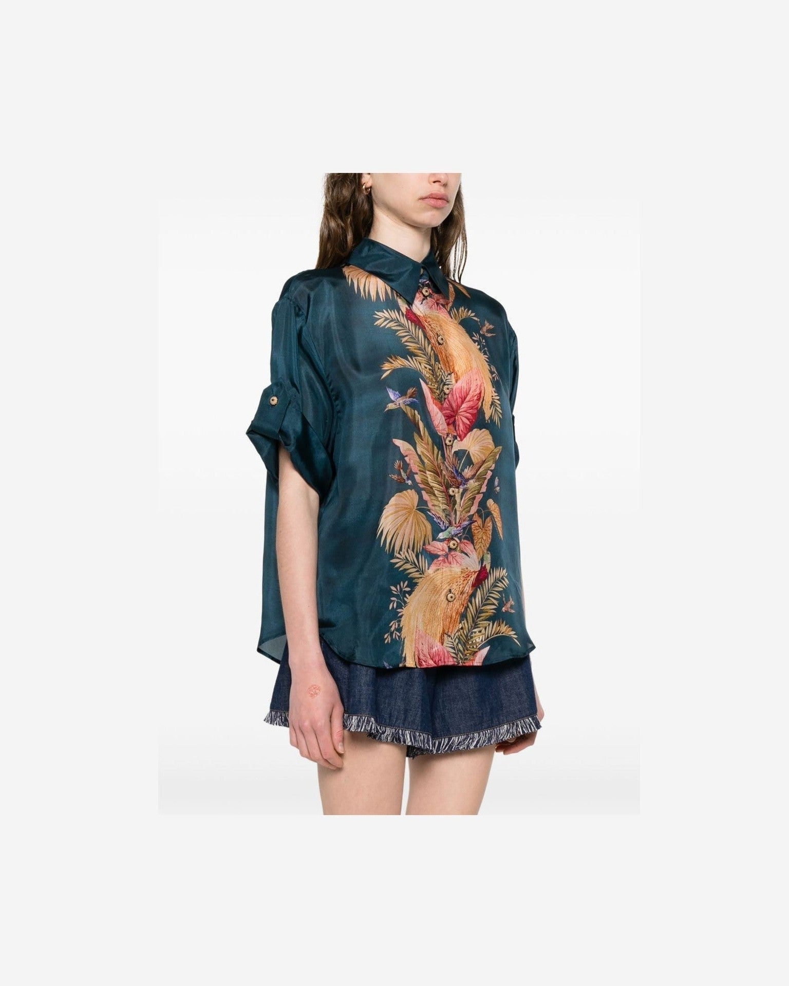 Zimmermann Blue Shirt Glam Steals