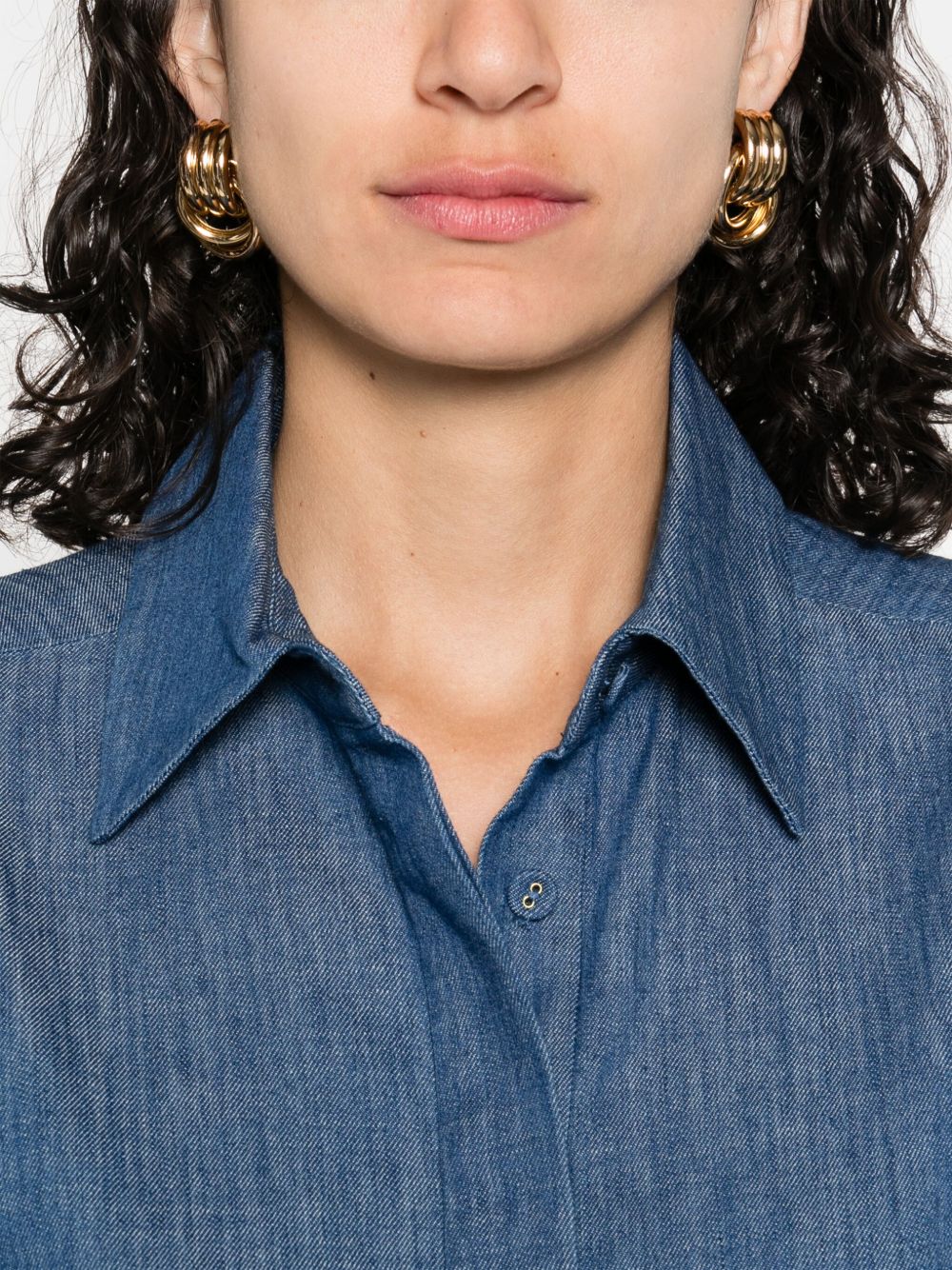 Zimmermann Blue Shirt Glam Steals