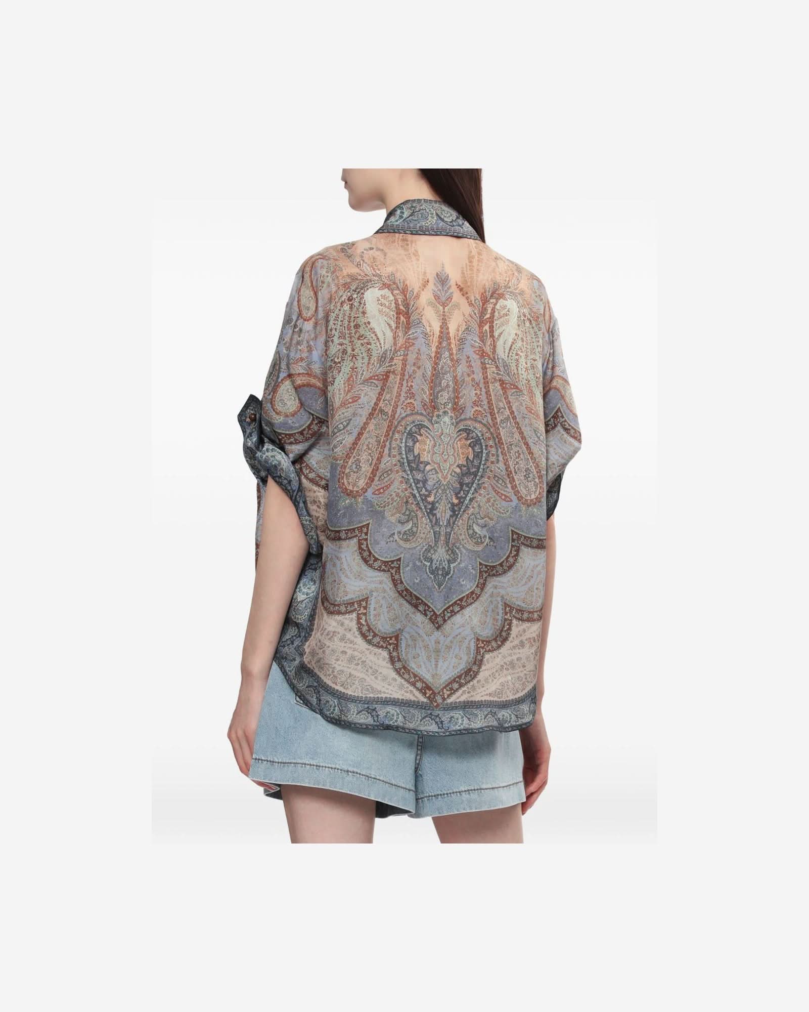 Zimmermann Blue Shirt Shirts