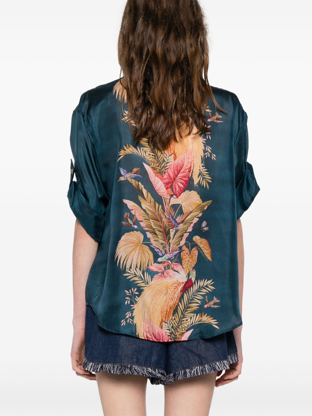 Zimmermann Blue Shirt Glam Steals