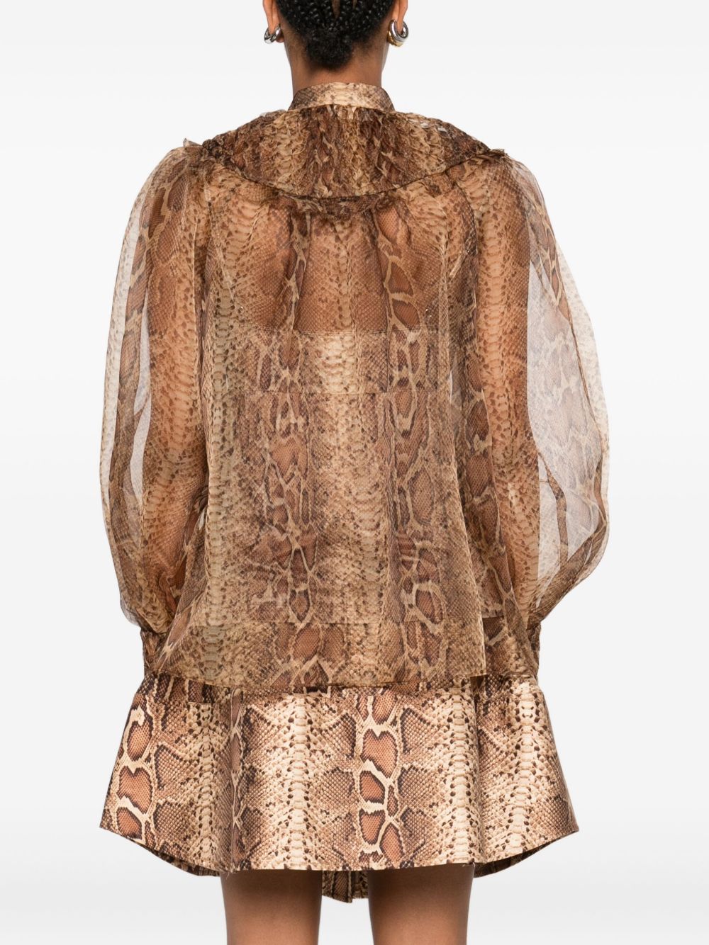 Zimmermann Brown Shirt Glam Steals