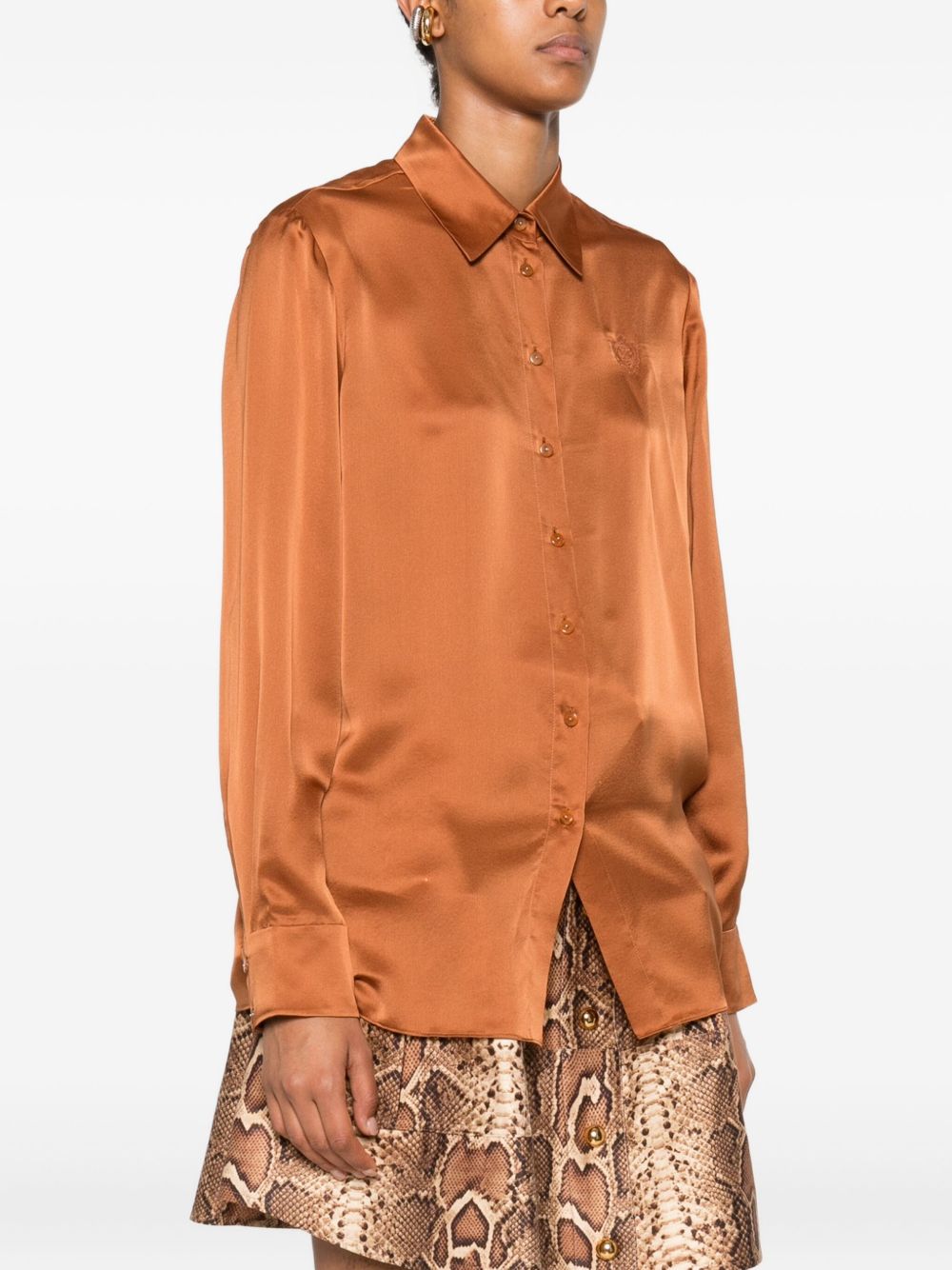 Zimmermann Brown Shirt Glam Steals