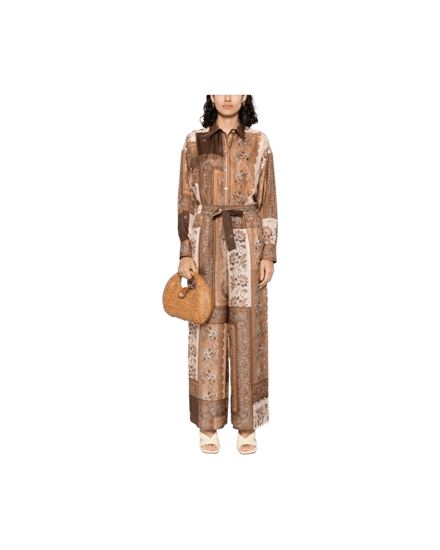 Zimmermann Brown Shirt Glam Steals