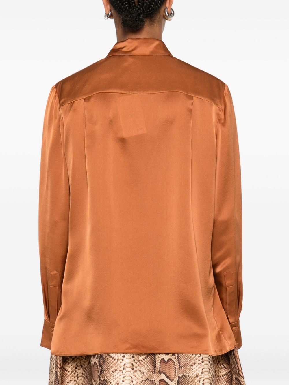 Zimmermann Brown Shirt Glam Steals