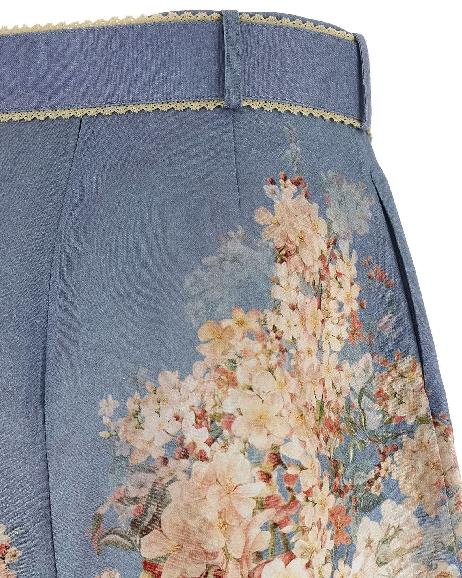 Zimmermann Cascadian Tuck Shorts Glam Steals