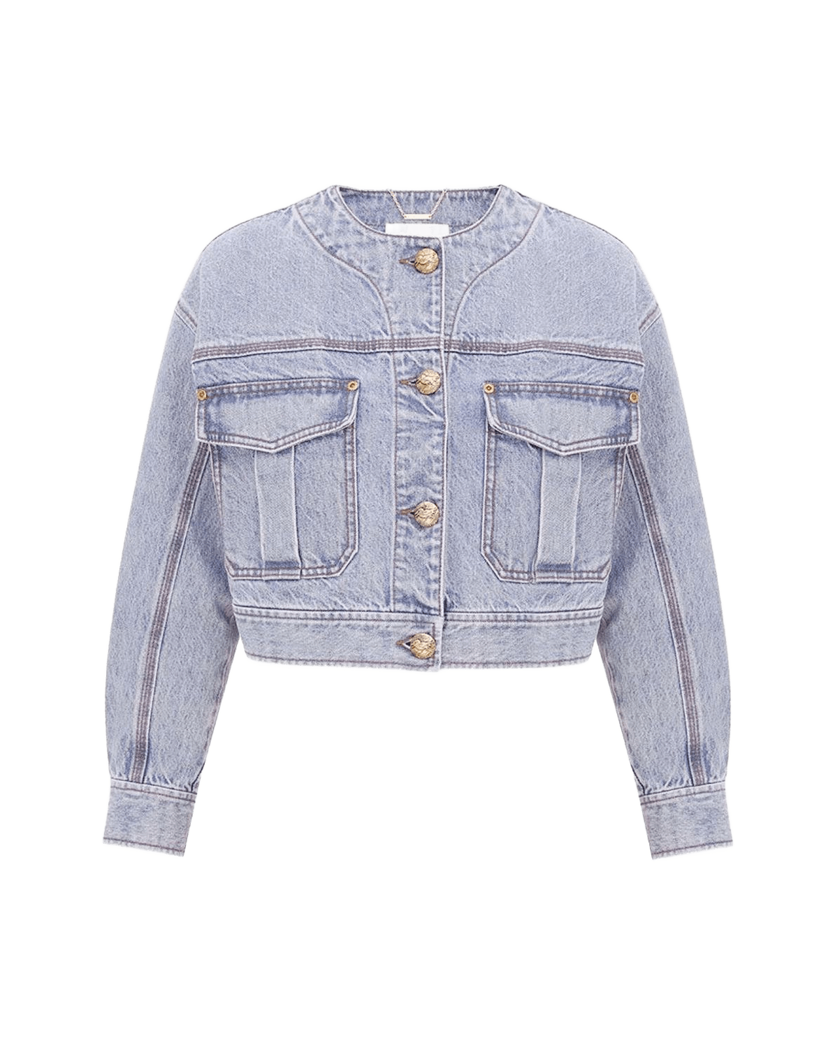 Zimmermann Clear Blue Coat Glam Steals