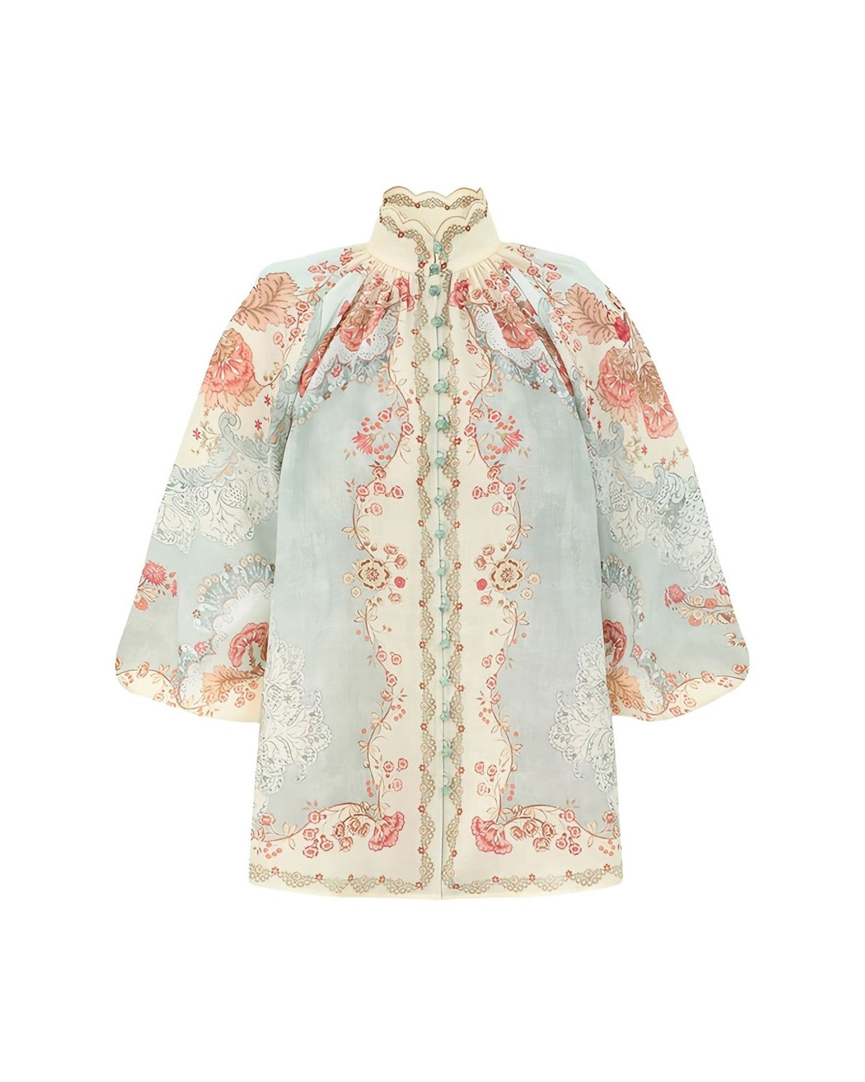 Zimmermann Clear Blue Shirt Glam Steals