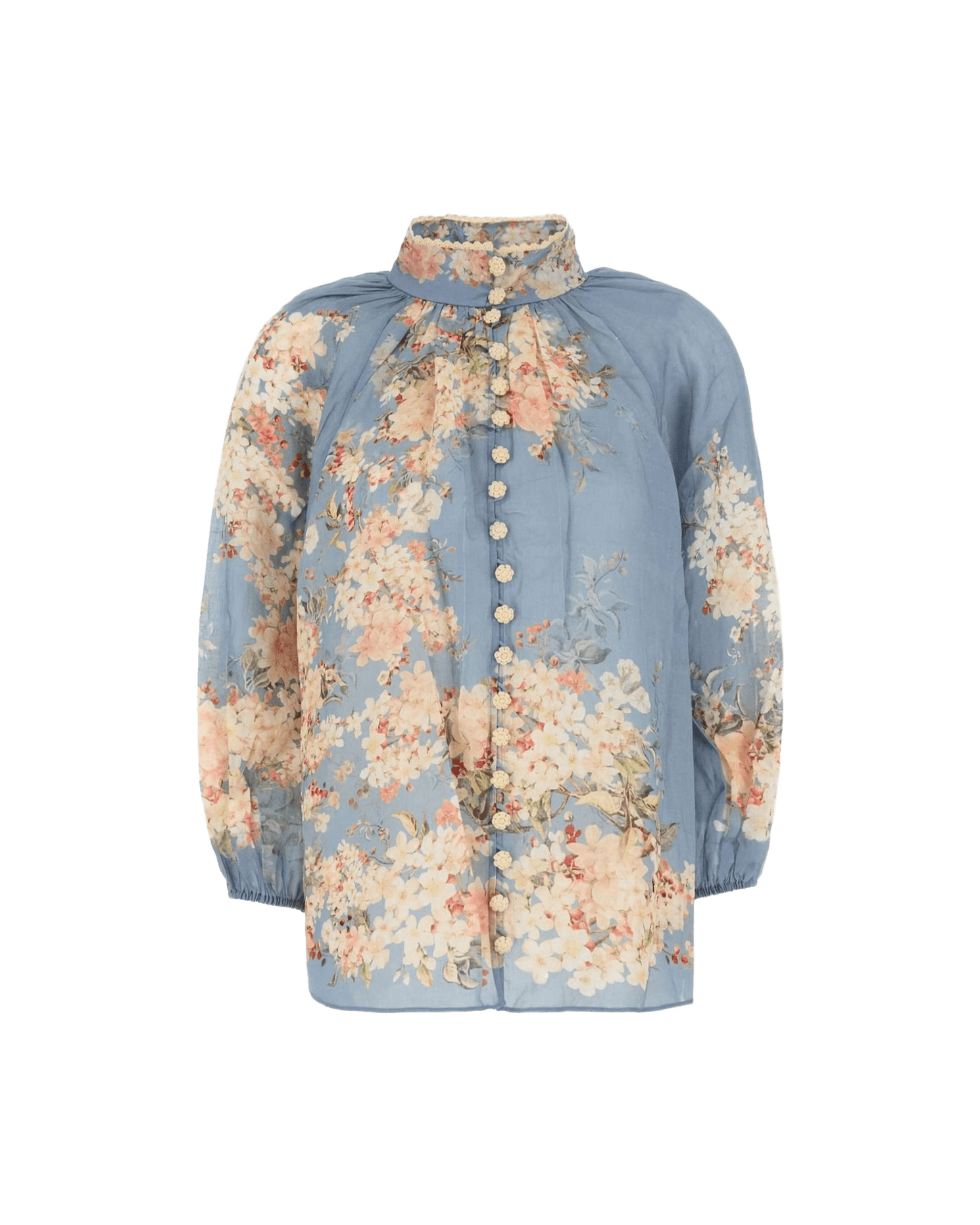 Zimmermann Clear Blue Shirt Glam Steals