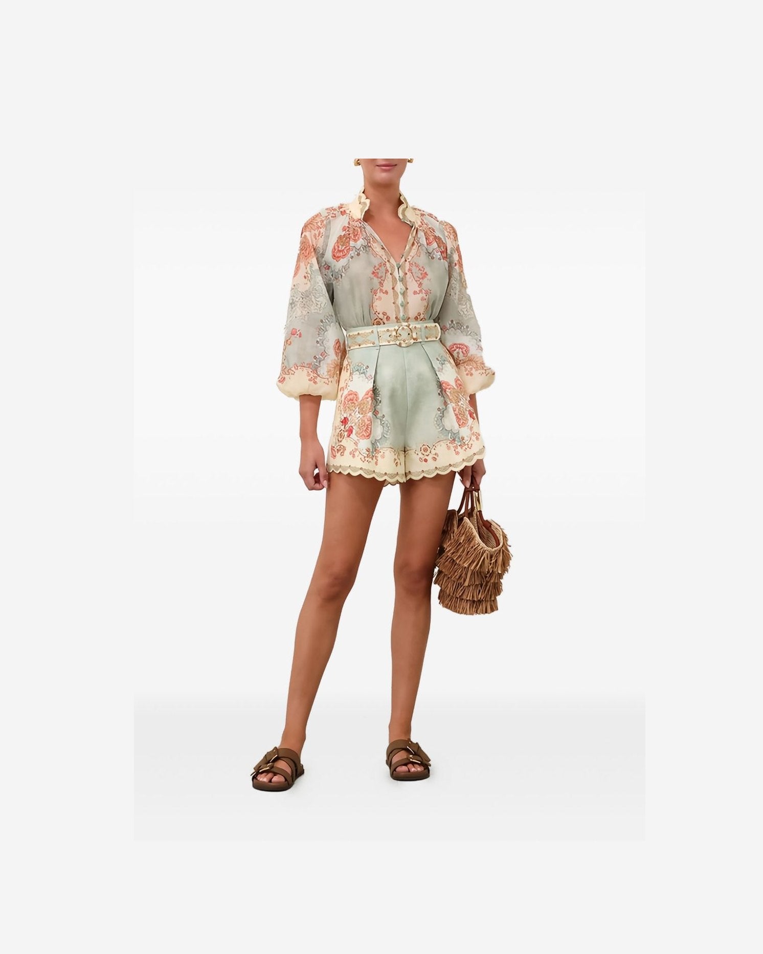 Zimmermann Clear Blue Shirt Glam Steals