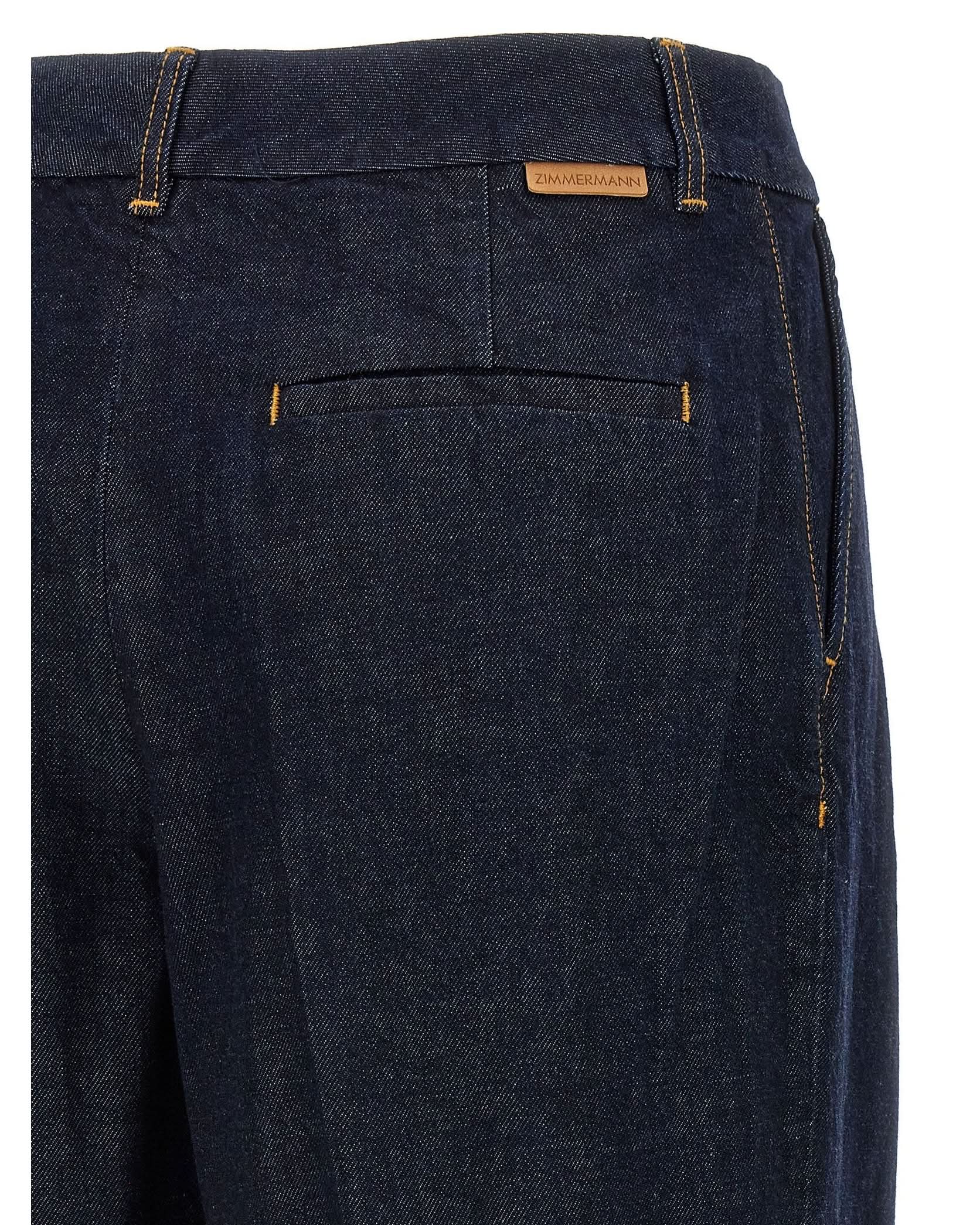 Zimmermann Denim Illustration Jeans Glam Steals