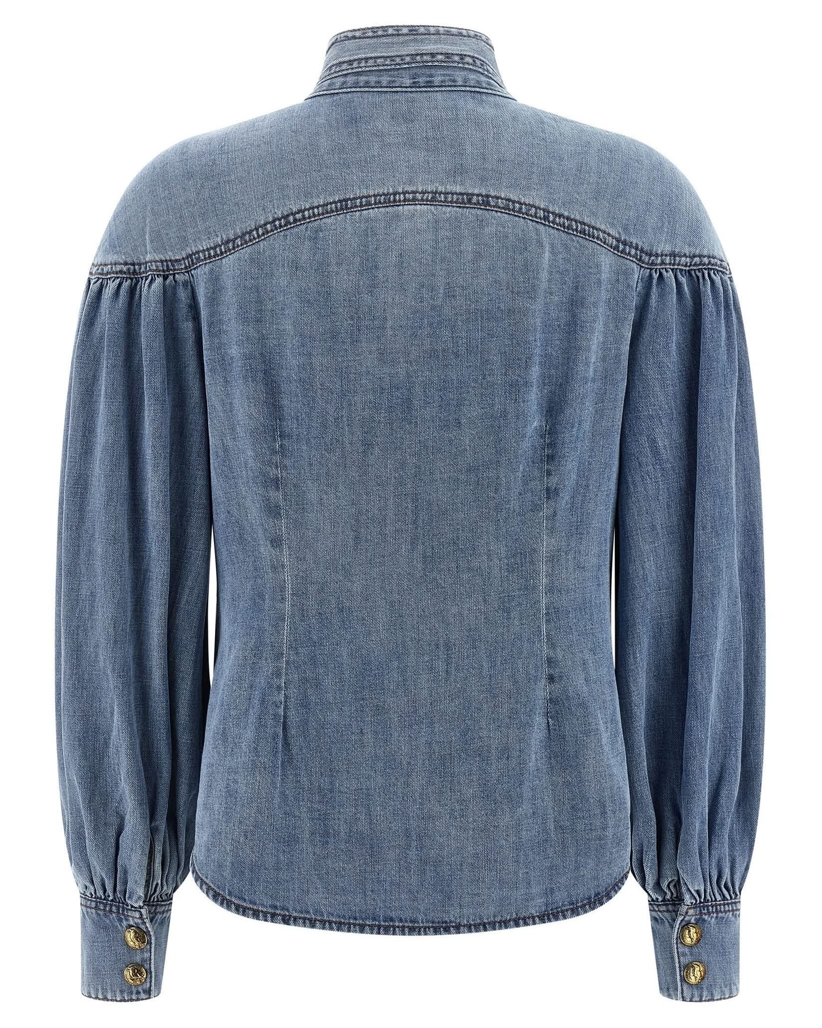 Zimmermann Denim Shirt Glam Steals