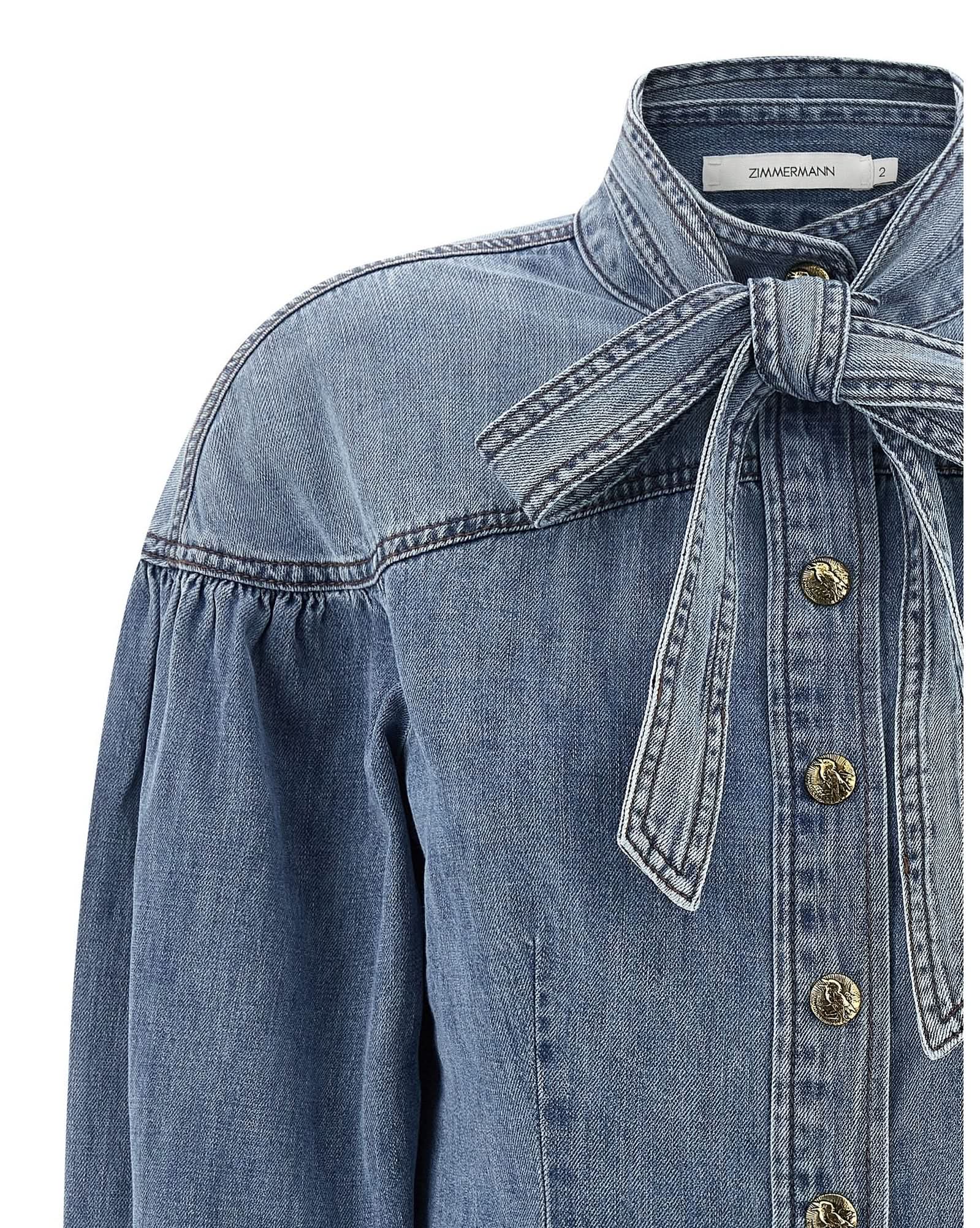 Zimmermann Denim Shirt Glam Steals