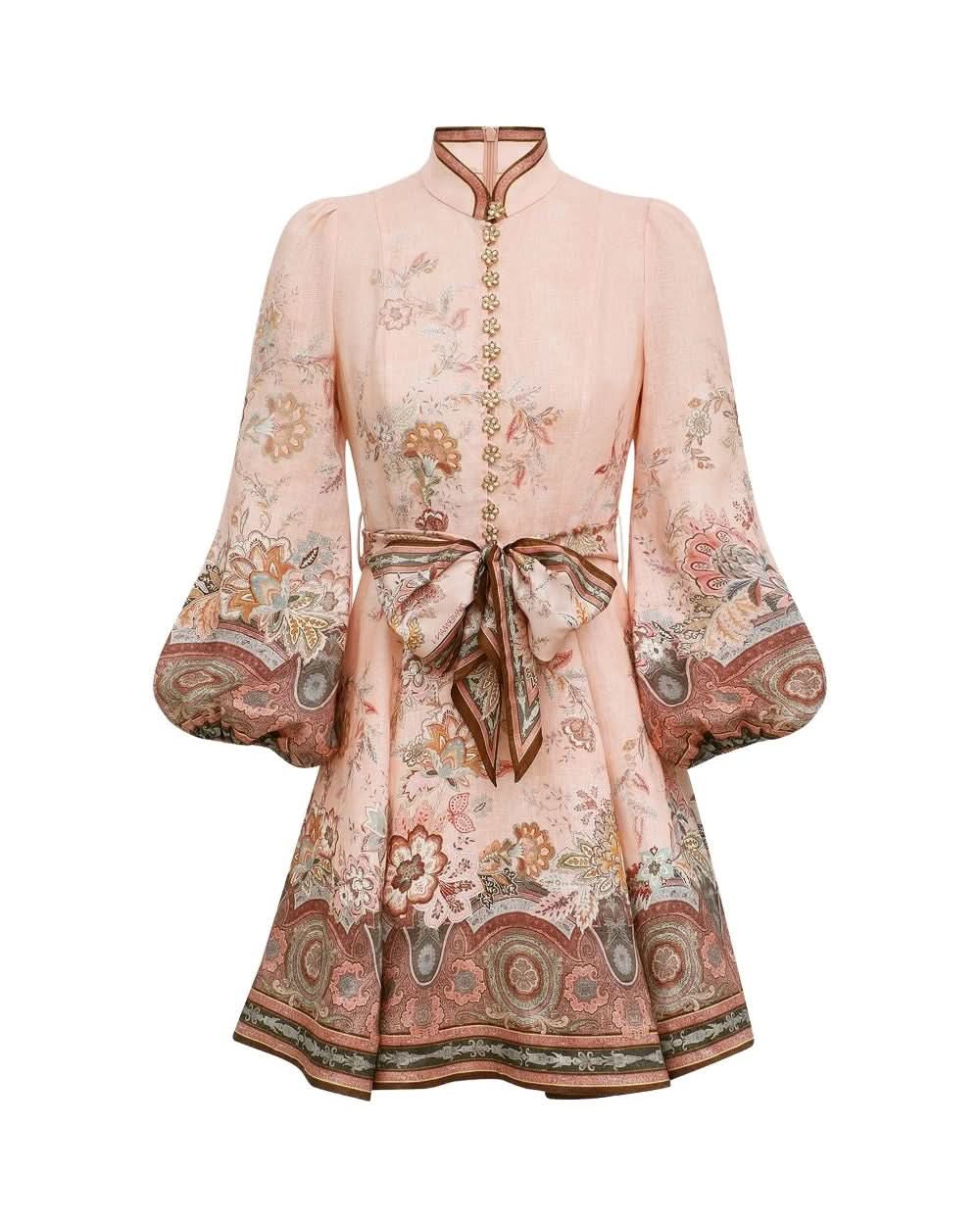 Zimmermann Alchemy Printed Mini Dress Glam Steals