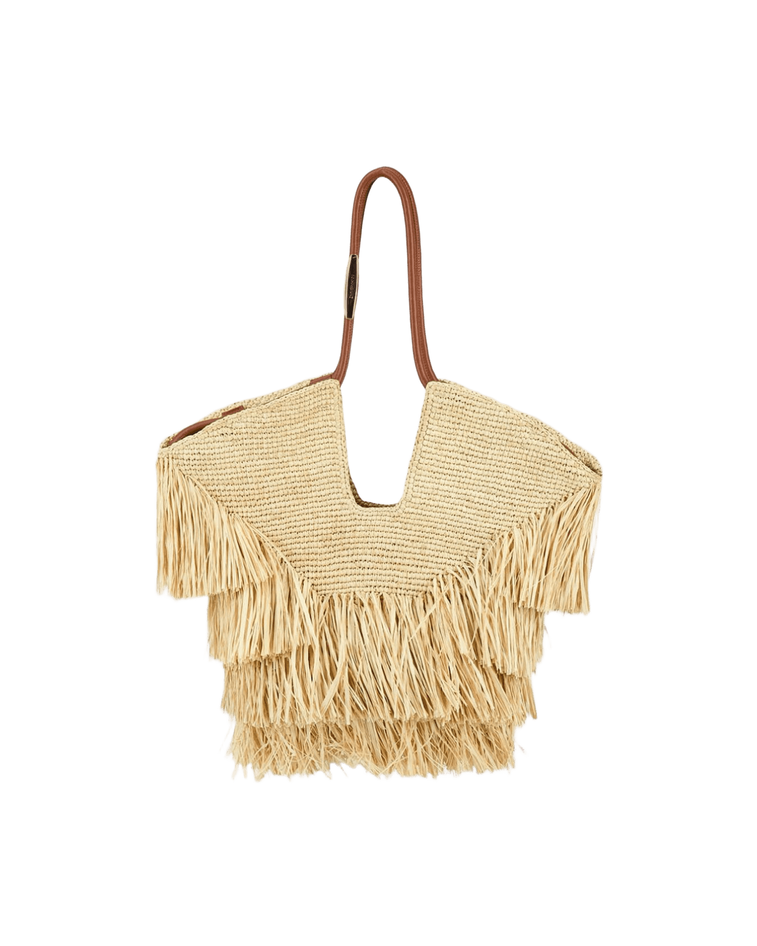 Zimmermann Goldentime Medium Raffia Tote Bag Glam Steals