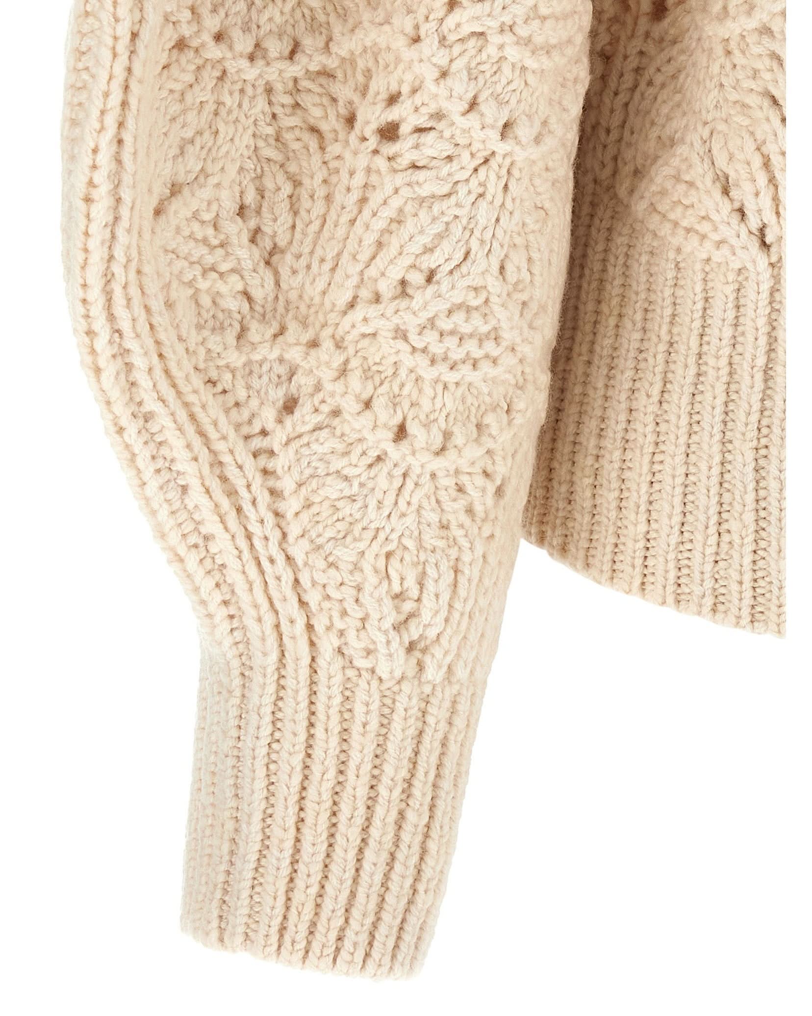 Zimmermann Hypnotic Cable Knit Sweater Glam Steals