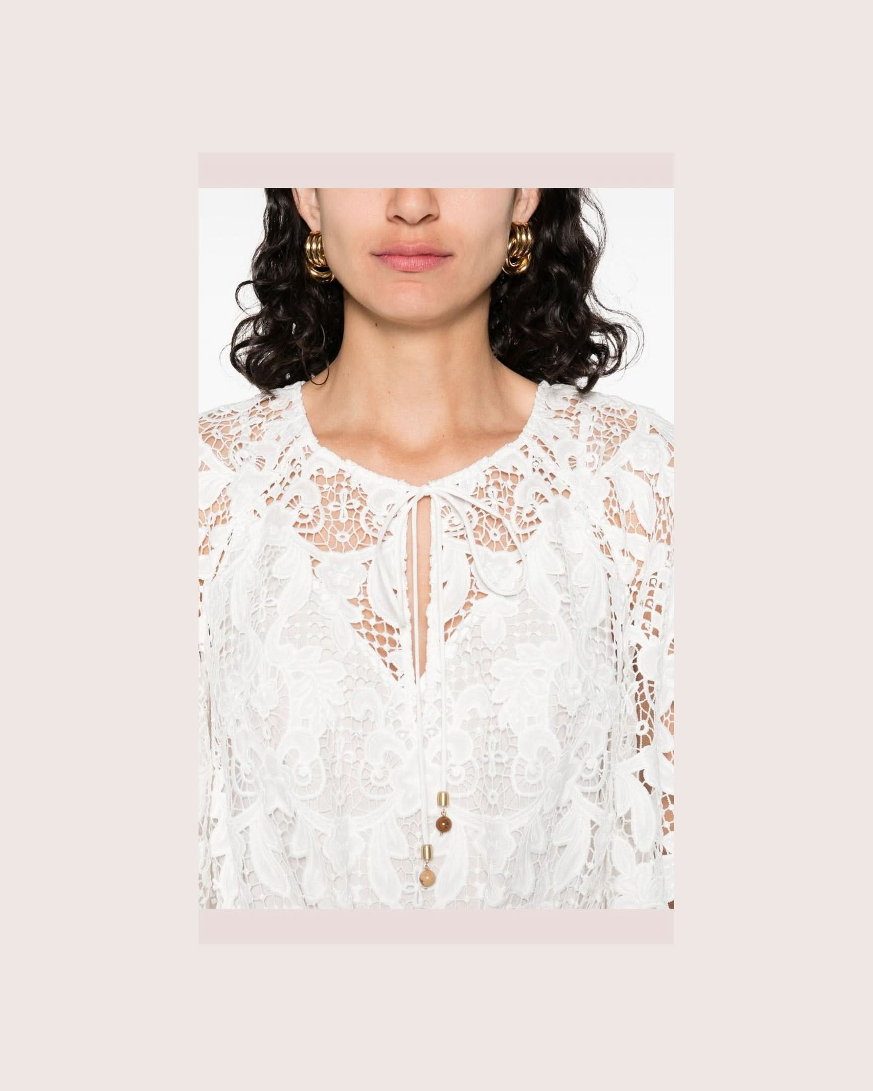Zimmermann Ivory Dress Dresses