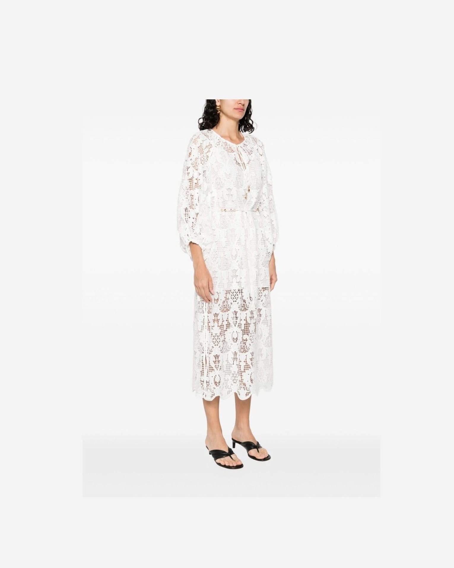 Zimmermann Ivory Dress Dresses
