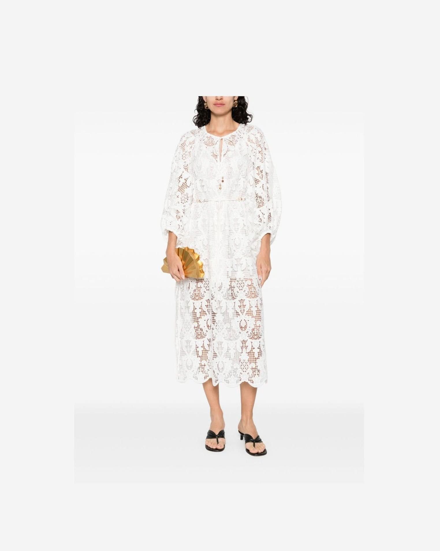 Zimmermann Ivory Dress Dresses