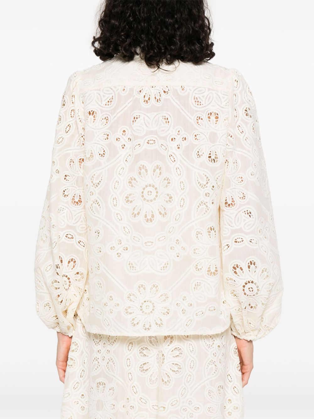 Zimmermann Ivory Shirt Glam Steals