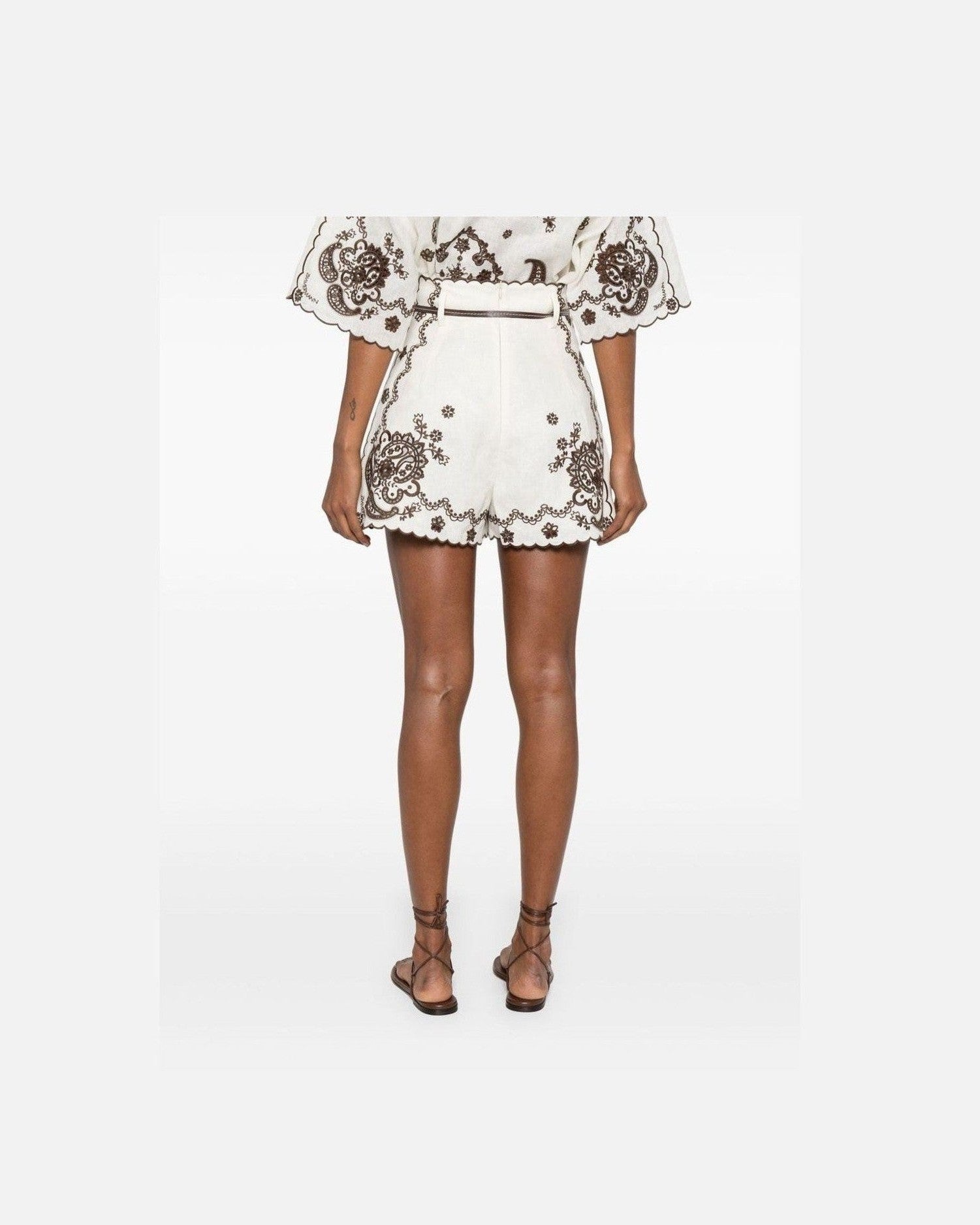 Zimmermann Ivory Shorts Glam Steals
