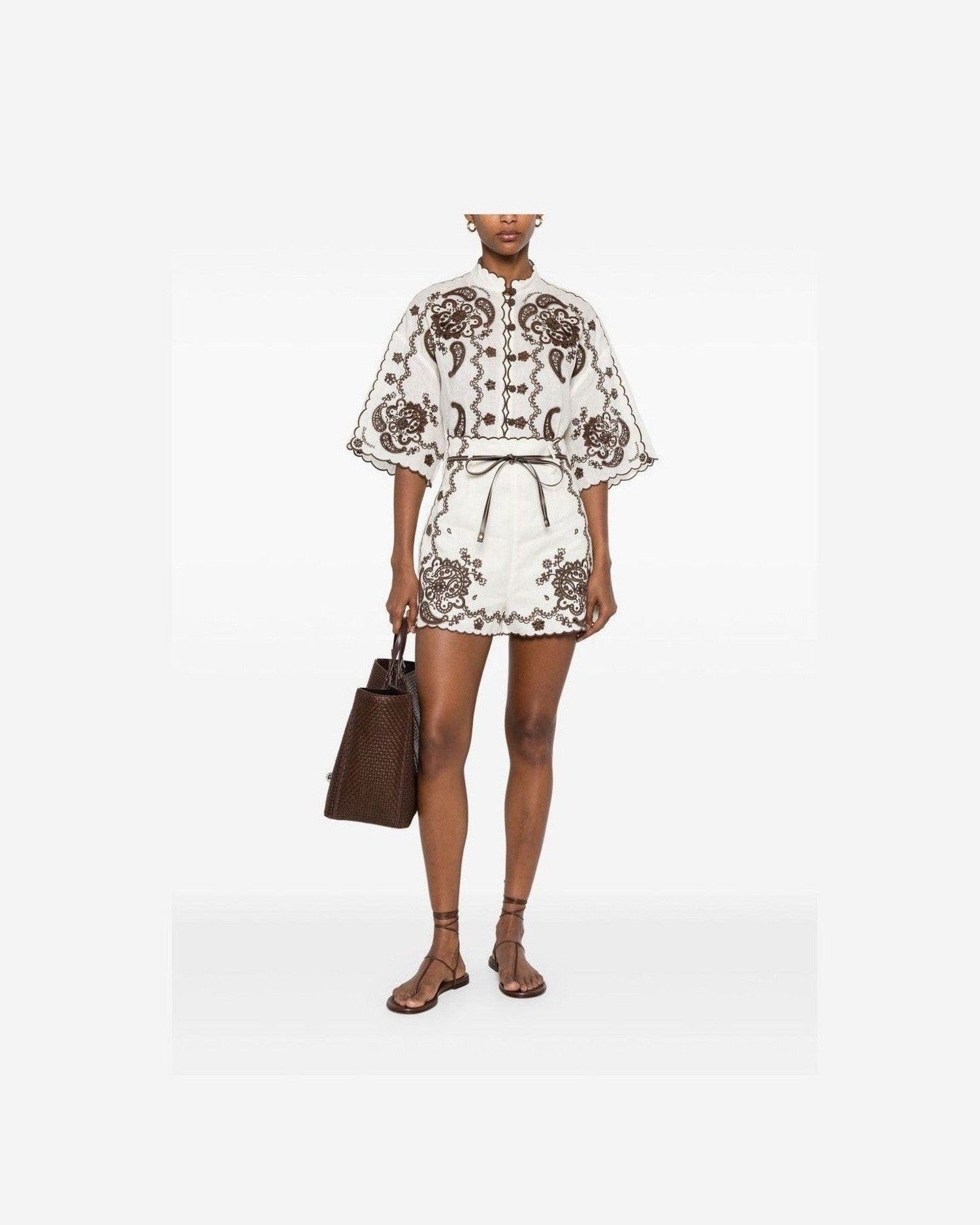 Zimmermann Ivory Shorts Glam Steals