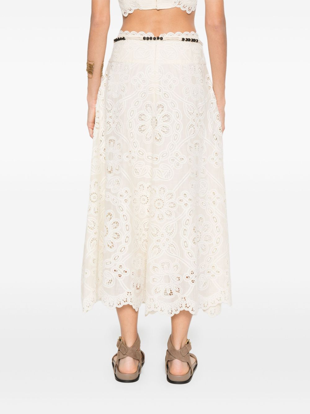 Zimmermann Ivory Skirt Glam Steals