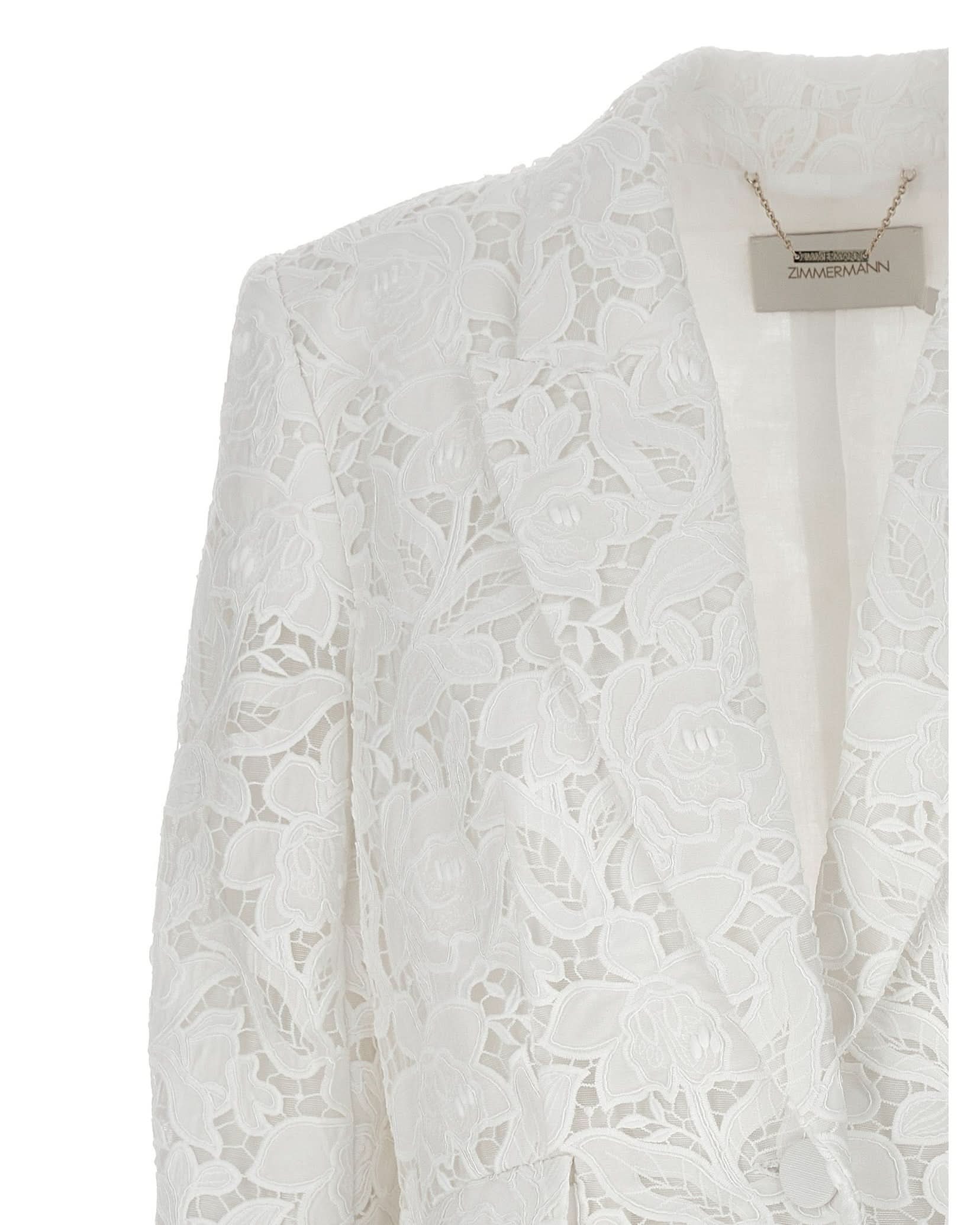 Zimmermann Lace Natura Blazer Glam Steals