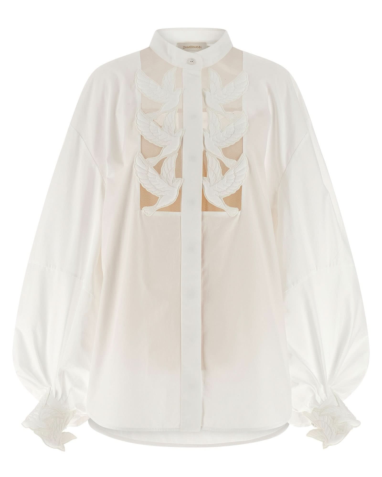 Zimmermann Luna Shirt Glam Steals