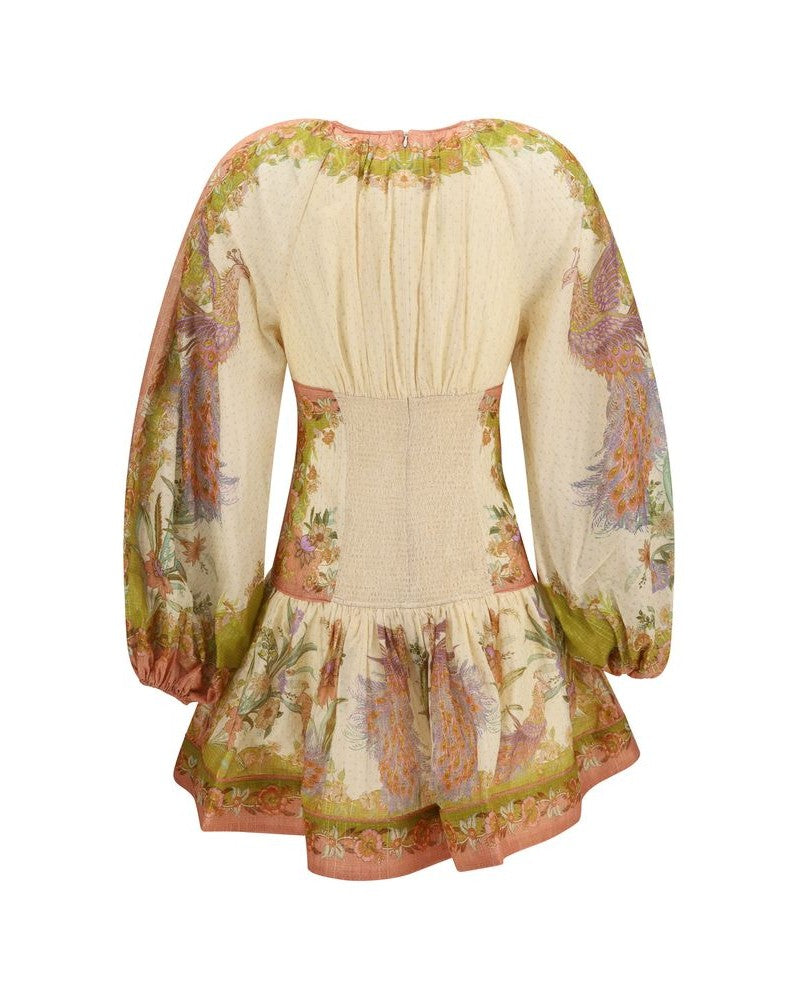 Zimmermann Multicolor Cotton Casual Dress Glam Steals