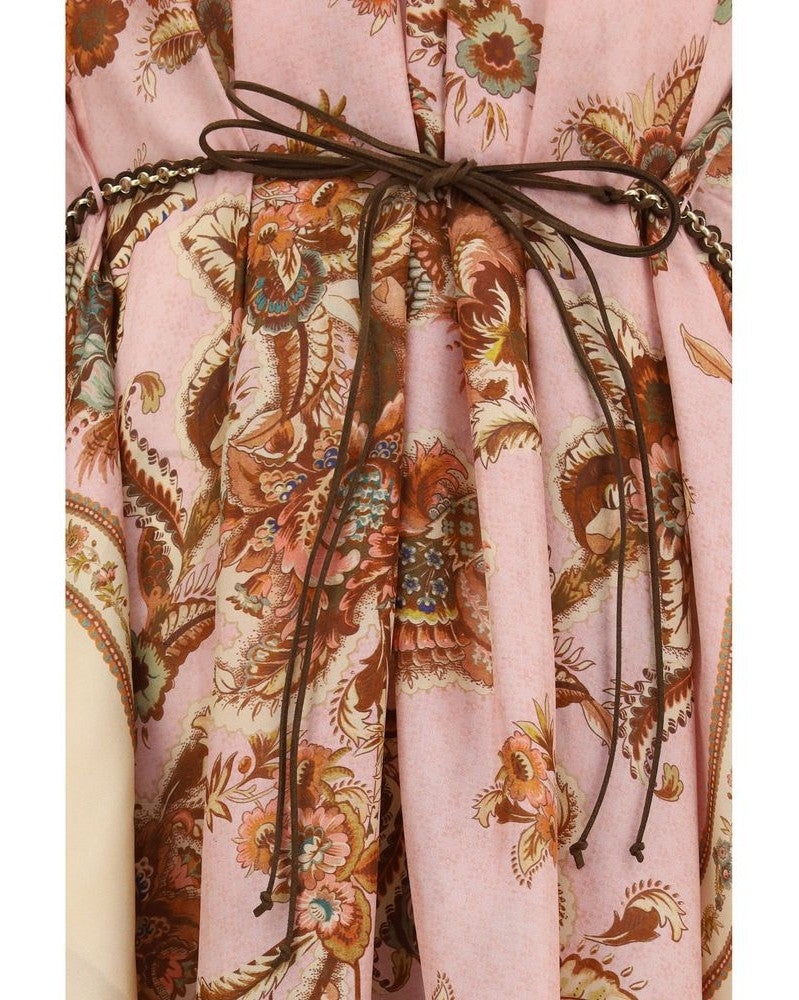 Zimmermann Multicolor Silk Casual Dress Glam Steals