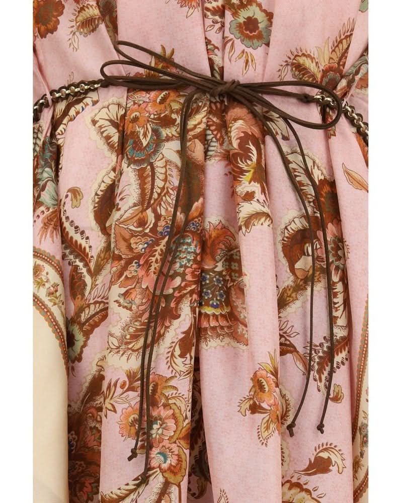 Zimmermann Multicolor Silk Casual Dress Glam Steals