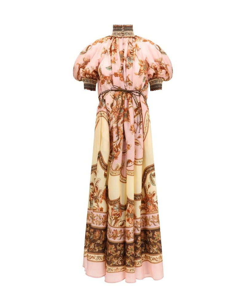 Zimmermann Multicolor Silk Casual Dress Glam Steals