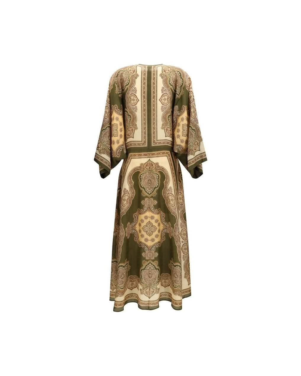 Zimmermann Multicolor Silk Dress Glam Steals