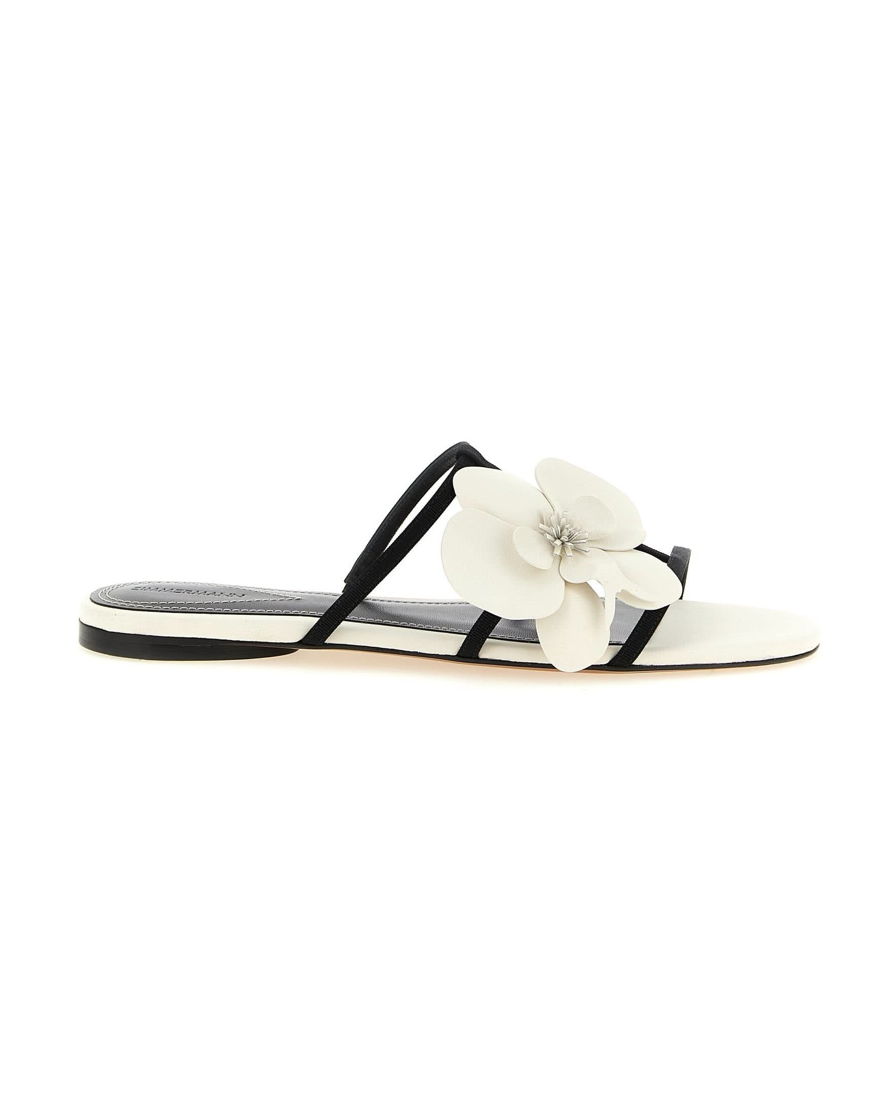 Zimmermann Orchid Slides Sandals