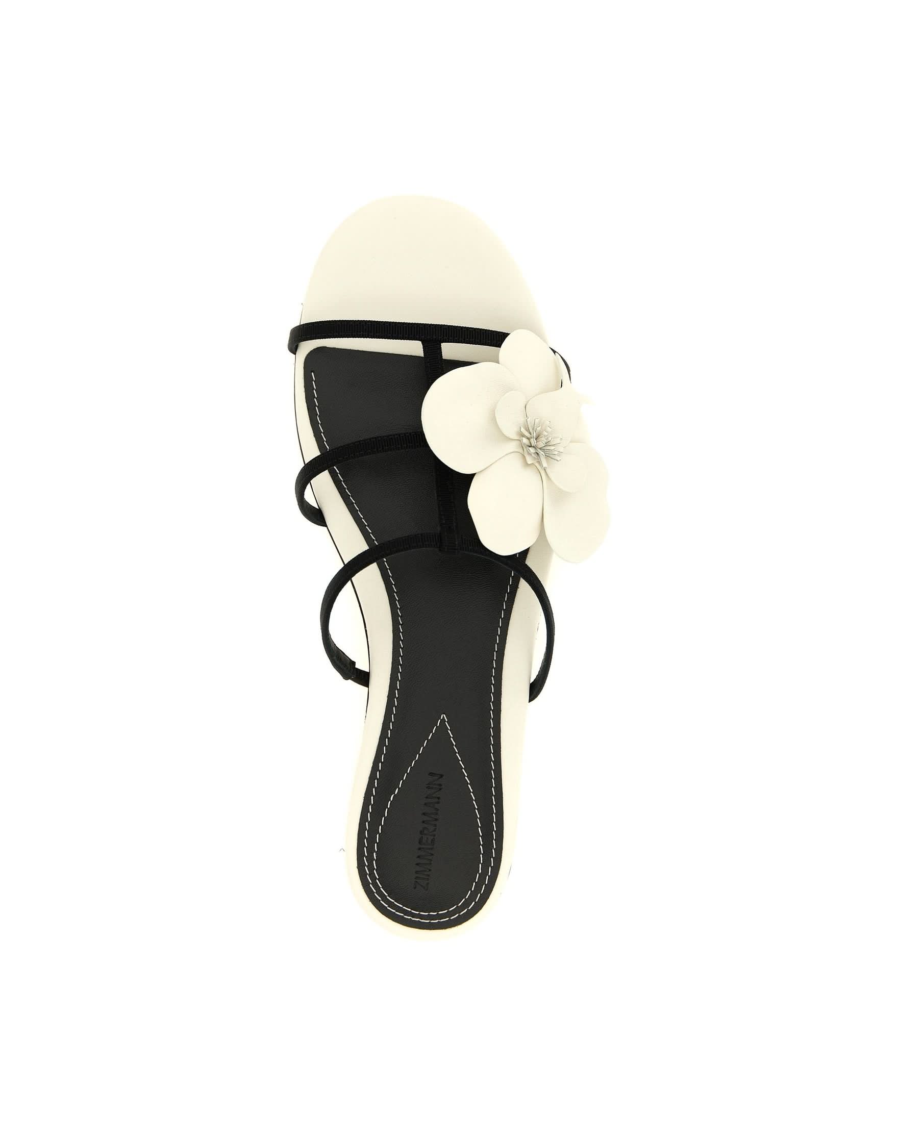 Zimmermann Orchid Slides Sandals