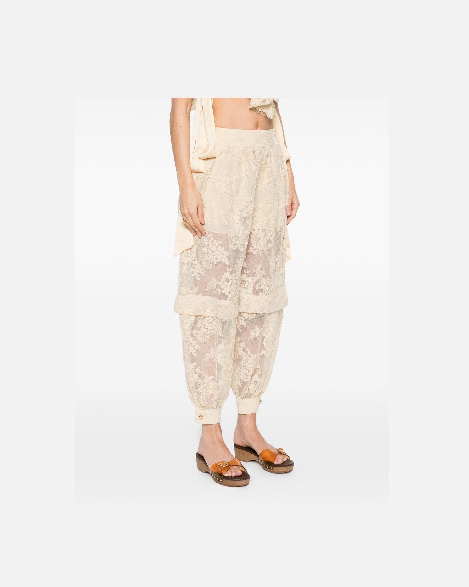 Zimmermann Trouser Ecru Trousers