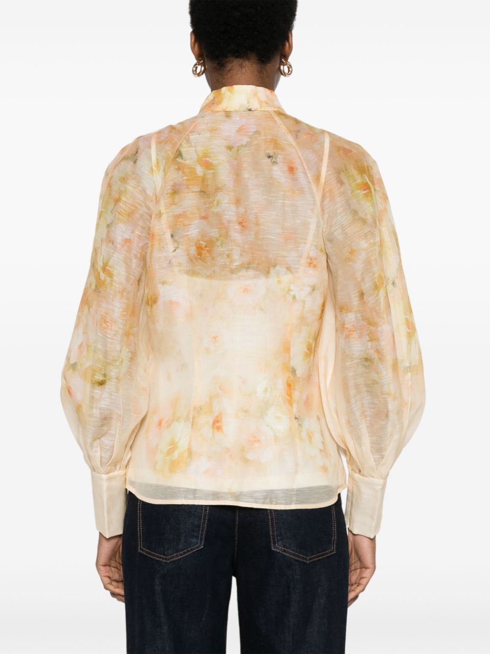 Zimmermann Yellow Shirt Glam Steals