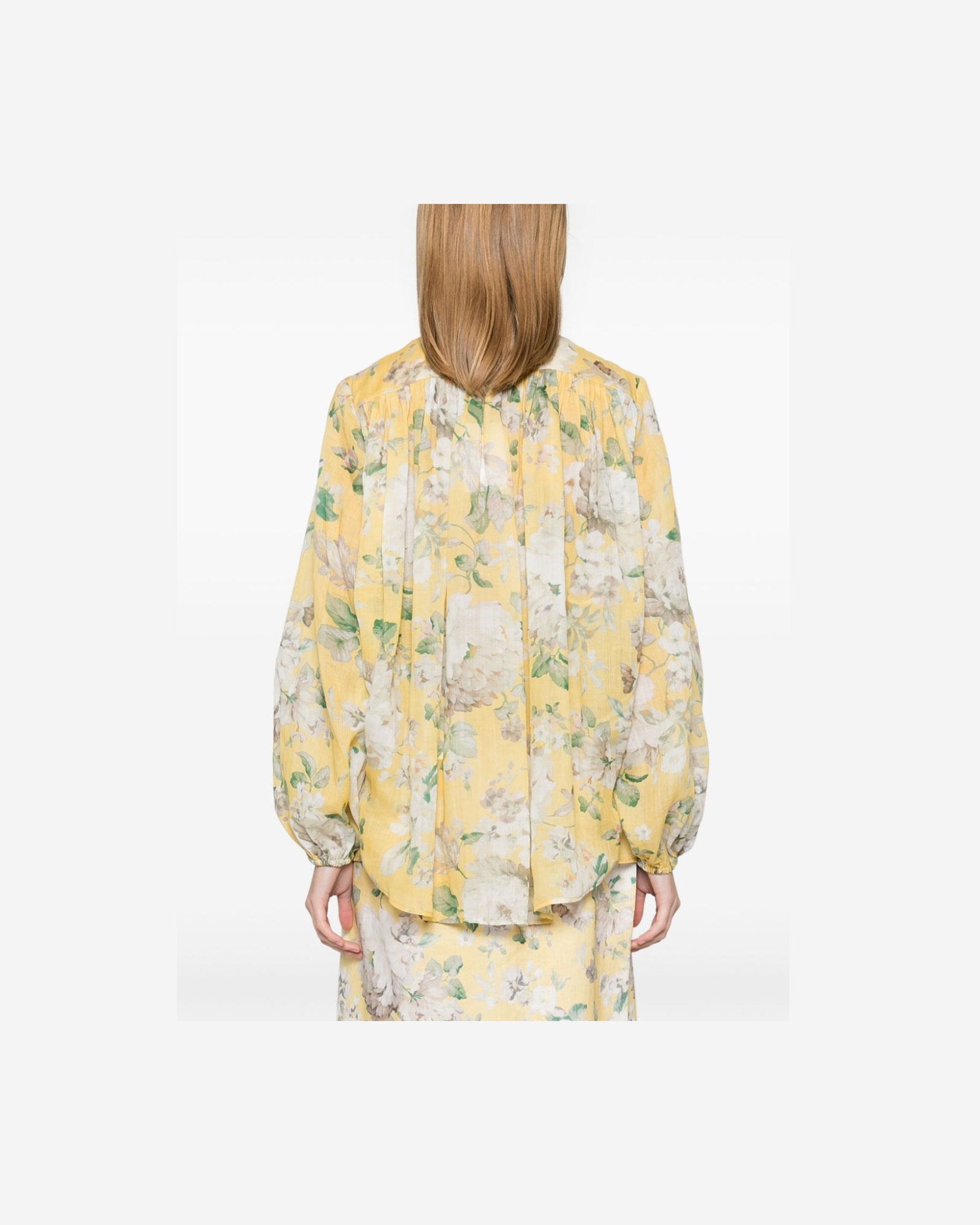 Zimmermann Yellow Shirt Glam Steals