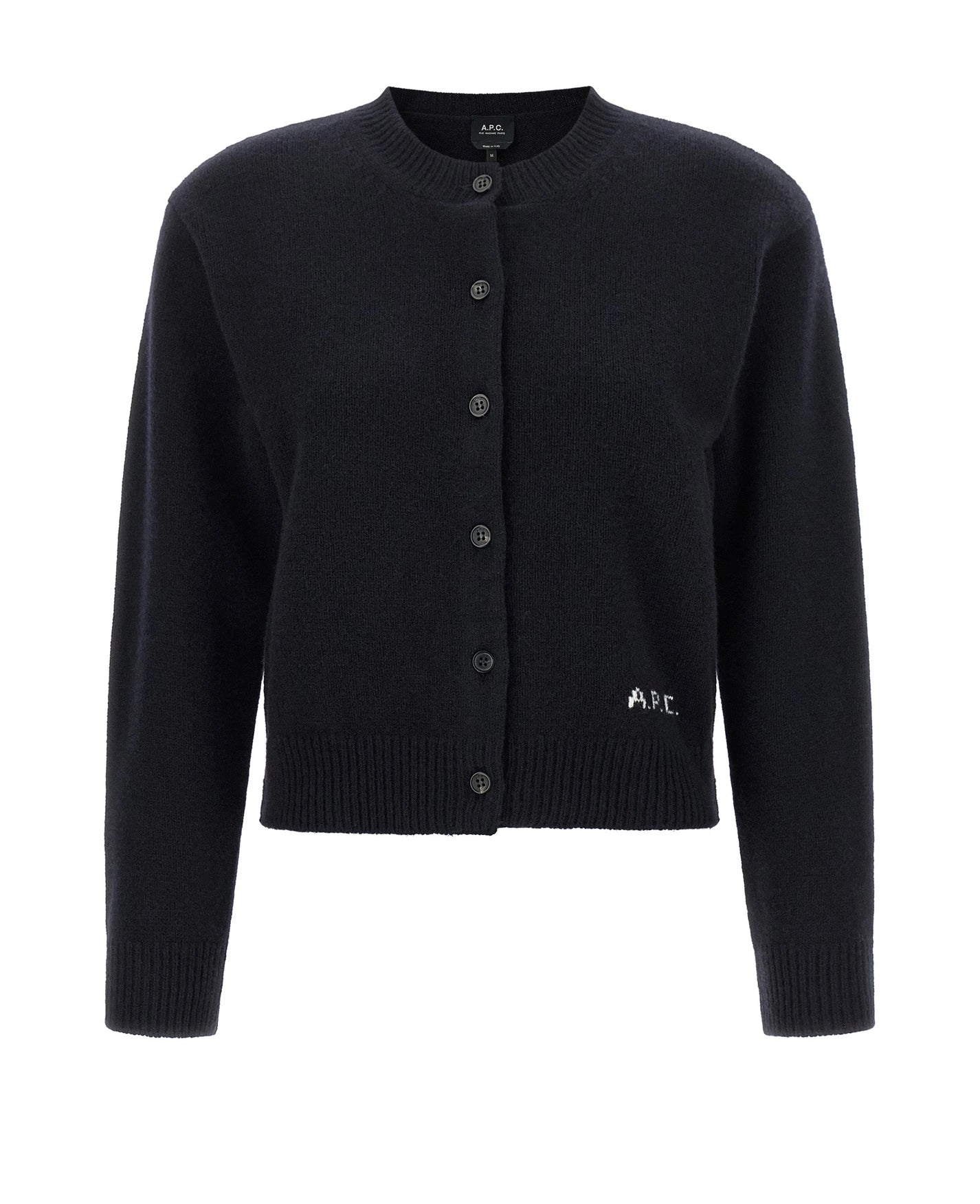 A.P.C. Cardigan in navy, Wool