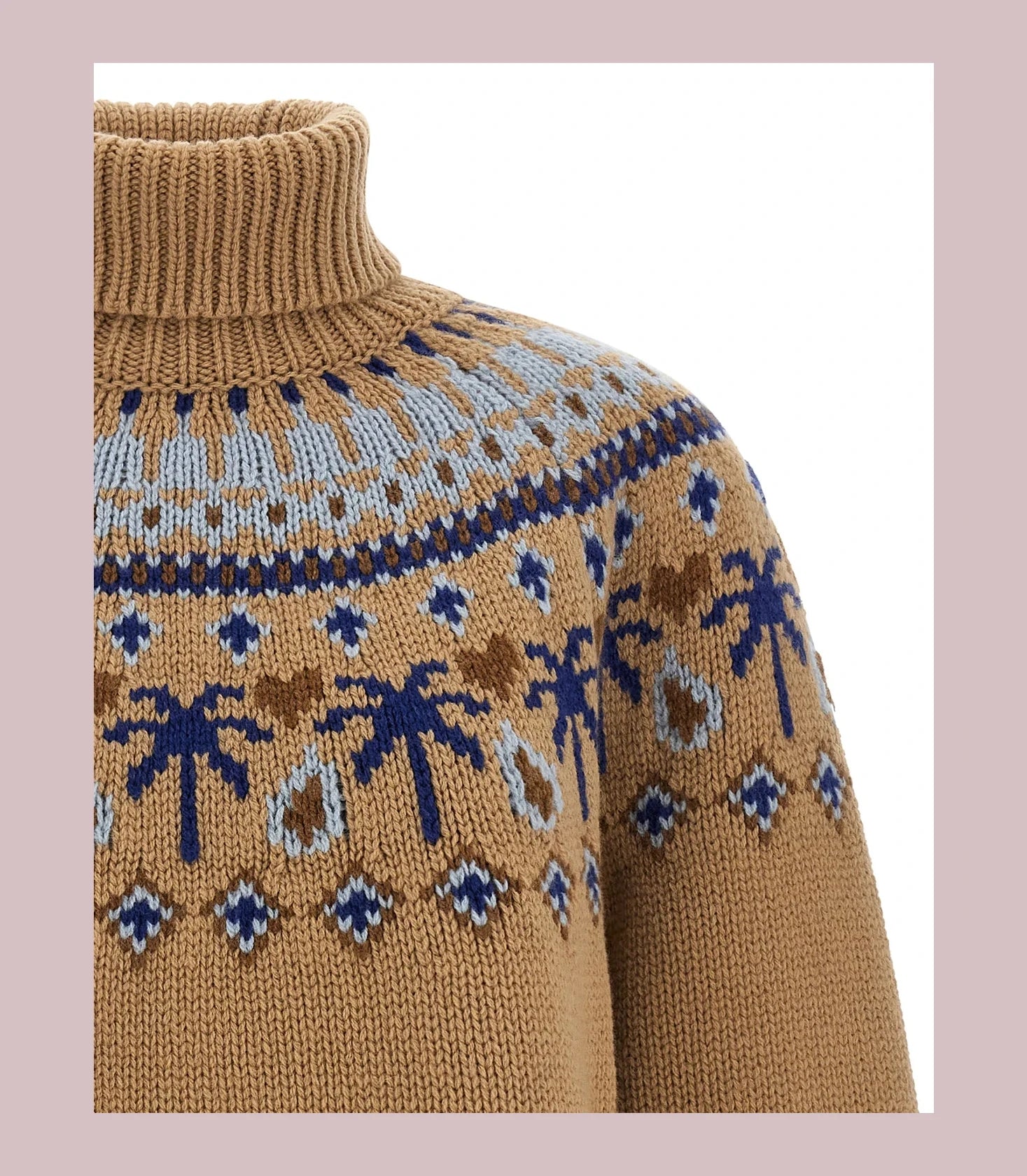 Alanui Sweater in beige, Virgin Wool — view 3