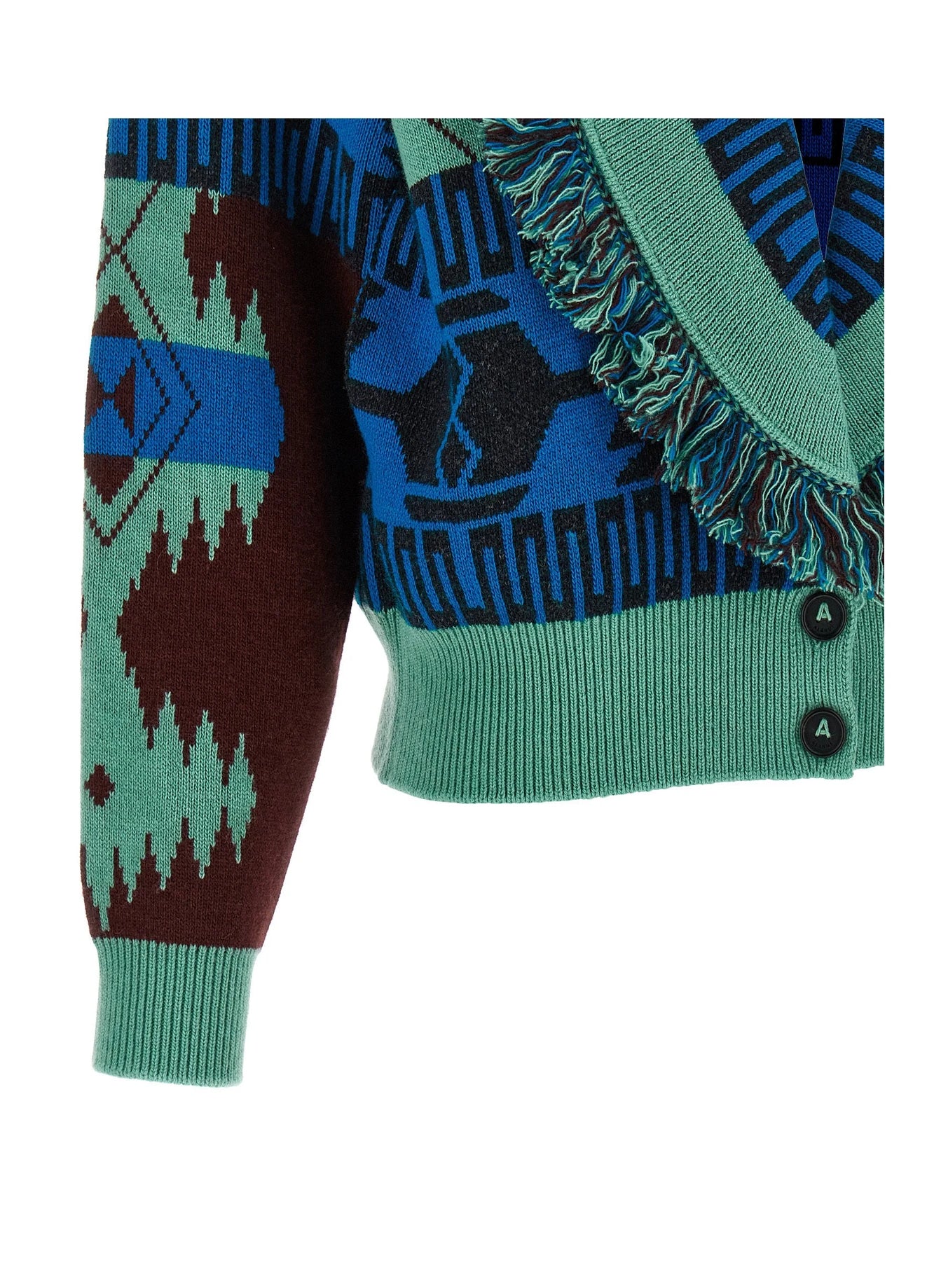 Alanui Sweater in multicolor, Virgin Wool β view 4