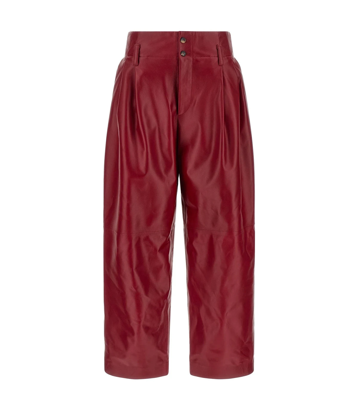 Alberta Ferretti Trouser in red, Polyester