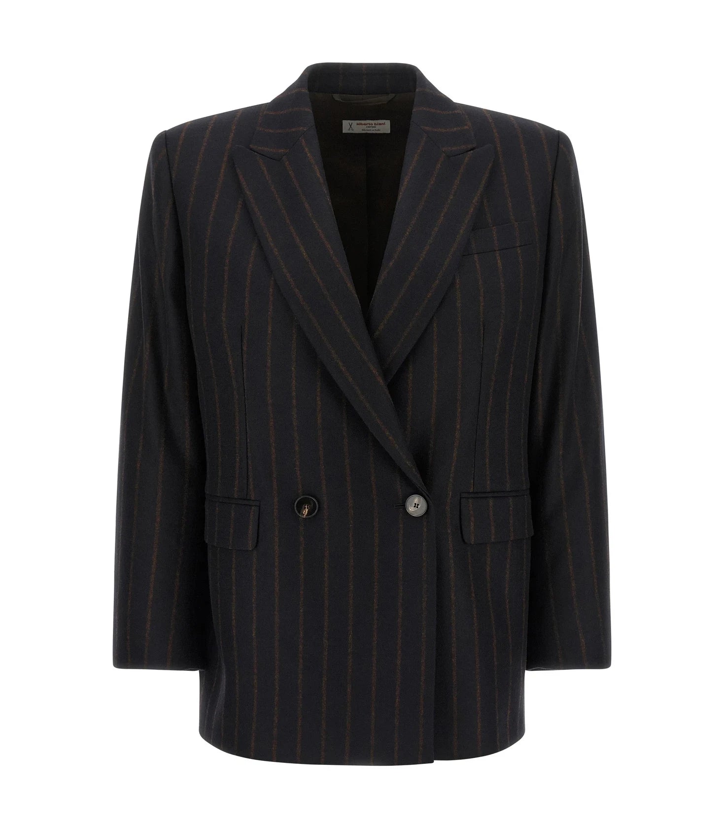 Alberto Biani Blazer in navy, Wool