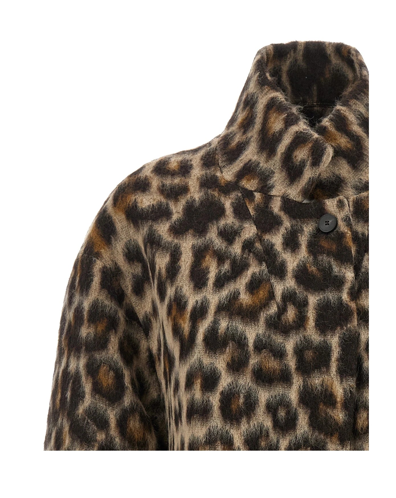 Alberto Biani Overcoat in beige, Wool — view 3